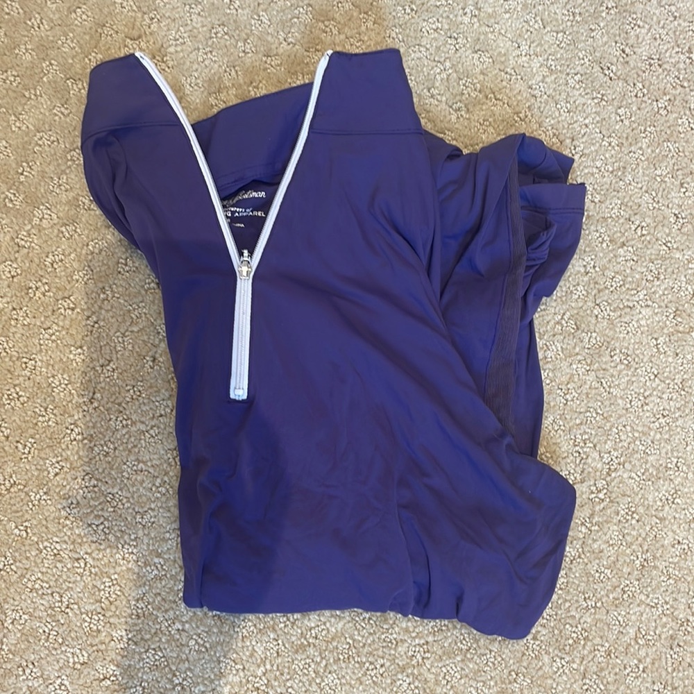 Purple Tailored Sportsman Riding Shirt